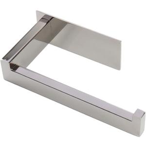 Toilet Paper Holder, Self Adhesive Tissue Holder Stainless Steel Rustproof Paper Roll Holder, No Drilling Easy to Install, Toilet Paper Rack Suitable for Office, Bathroom (Polish Chrome) Toilet Paper Holder, Self Adhesive Tissue Holder Stainless Steel Rustproof Paper Roll Holder, No Drilling Easy to Install, Toilet Paper Rack Suitable for Office, Bathroom (Polish Chrome)