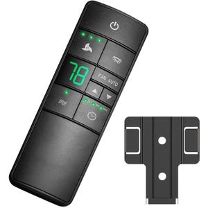 HD3 Ceiling Fan Remote Control Replacement for Hampton Bay Home Decorators Collection 3-Speed Timer Light Dimmer Thermostatic Control, 2AAZPHD3/HD3 KUJCE10320/TR222A, A25-TX031, 68108, 98108