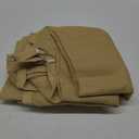SUNNY GUARD Shade Cloth 4/6/8/10/12 FT Sun Shade Screen Fabric Shade Cover Tarp with Grommets for Pergola Backyard Garden, Sand