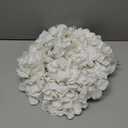 BLOSMON Hydrangea Artificial Flowers Ball Centerpieces 10 Pcs Fake Flowers White Silk Hydrangea Flower Balls Faux Hydrangeas Floral Arrangements Bouquet for Wedding Home Room Table Decoration