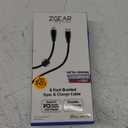 ZGear 6 Foot Braided Sync & Charge Cable