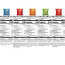 SunChips 100% Whole Grain Chips, Variety Pack, 1 oz Bags, Pack of 21, No Artificial Flavors, No Colors from Artificial Sources