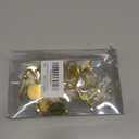 CHICTIE Gold Shower Curtain Hooks, Rustproof Shower Curtain Rings for Bathroom, Metal Shower Hooks for Shower Curtain Rod, Modern Decorative Shower Curtain Hangers Set of 12, Round Heavy Duty Design