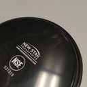New Star Foodservice 24913 Non-Slip Tray, Plastic, Rubber Lined, Round, 11-inch, Black