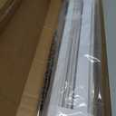 LazBlinds No Tools No Drill 1" Vinyl Mini Blinds, Cordless Blinds for Windows, Light Filtering Horizontal Window Blinds & Shades, 22" W x 36" H, White