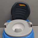 Hot Wheels Blue Race Car Potty Training Toilet, Race Car Potty Seat Includes Detachable Toddler Toilet Seat and Kids Potty, Ages 12 Months and Up
