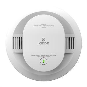 Kidde Smoke & Carbon Monoxide Detector, 10-Year Battery Powered, Voice Alerts, LED Warning Light Indicators