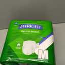FitRight Ultra Adult Diapers, Disposable Incontinence Briefs, Leak-Proof Diaper, Absorbent Briefs For Men and Women, Maximum Protection, Medium, 32 44 in, 20 briefs per bag