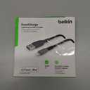 Belkin BoostCharge Lightning Cable - 6.6ft/2M - MFi Certified Apple iPhone Charger USB to Lightning Cable - iPhone Cable - iPhone Charger Cord - Apple Charger - USB Phone Charger - Black