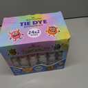 24 Colors Tie Dye Kit, Tie Dye Set for Kids, Pre-Filled Bottles, Non Toxic Permanent Fabric Dye Art Set, Easy DIY Fabric Art - Create Fun (24 Colors)