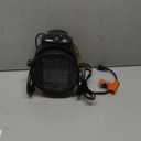 Buyplus Electric Space Heater - Outdoor Heater with Super Long Cord, Overheat Protection, Heaters Heat Up in 2 Seconds, 3 Modes, Small Fan Heater Tent Ceramic Space Heater for Patio, Amber