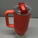 STANLEY Quencher ProTour Flip Straw Tumbler with Leakproof Lid | Built-In Straw & Handle | Cupholder Compatible for Travel | Insulated Stainless Steel Cup | BPA-Free (40 Ounces, Hot Coral Fade)