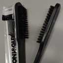 Clamp Hair Brush Straightener Detangler Splint Comb Nylon Bristle Double Sided Straightening Brush Air Vented Flat for Wet,Dry,Fine,Thick Natural Hair