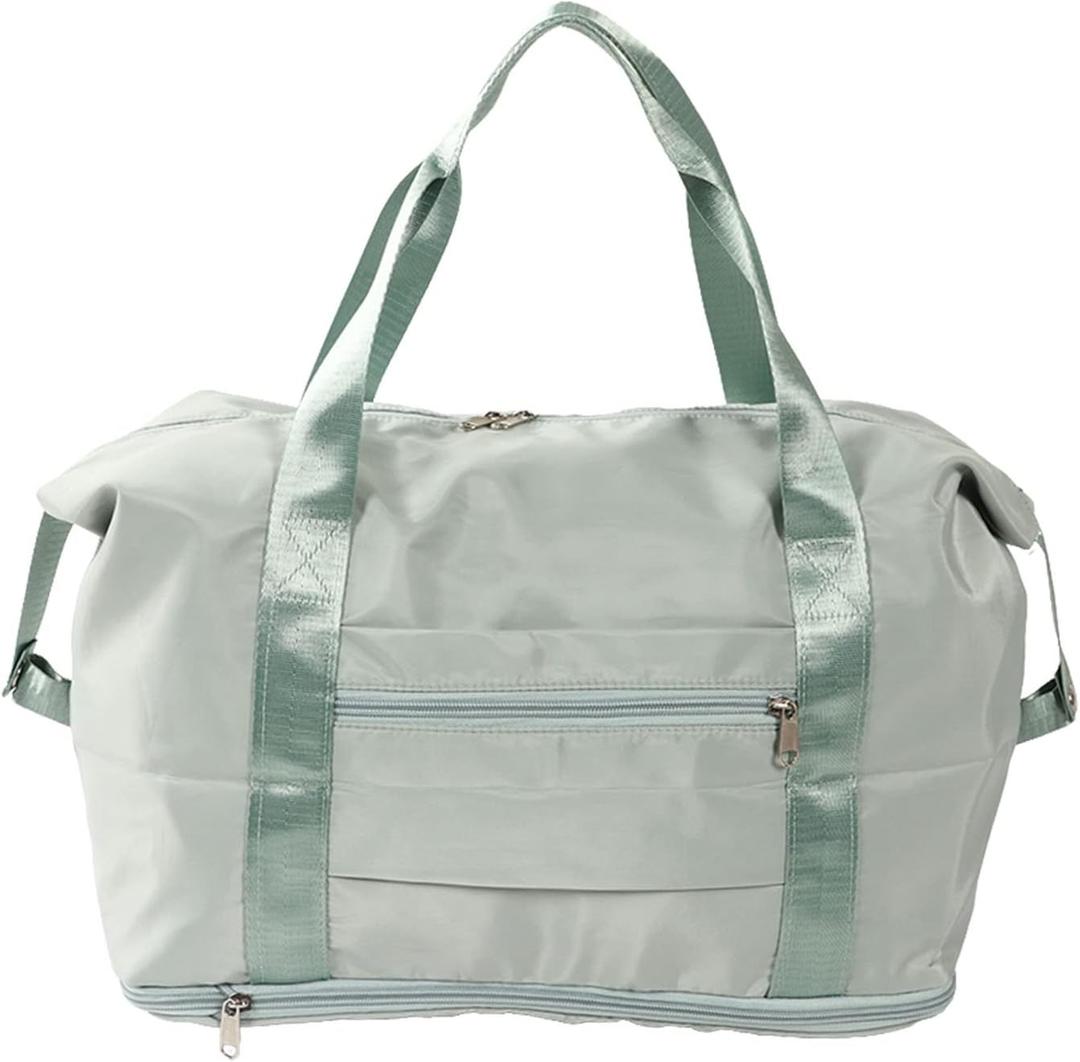 Small Travel Duffel Bag for Men Women, Portable Sports Tote Gym Bag, Personal Item Carry On Tote Weekender Bag for Airline Travel