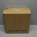 Wall Sconces Set of Two, Hardwired Matte Black Bathroom Sconces Wall Lighting with Clear Glass, Modern Sconces Wall Decor Set of 2 Bathroom Light Fixtures for Mirror Hallway (Bulbs Not Included)