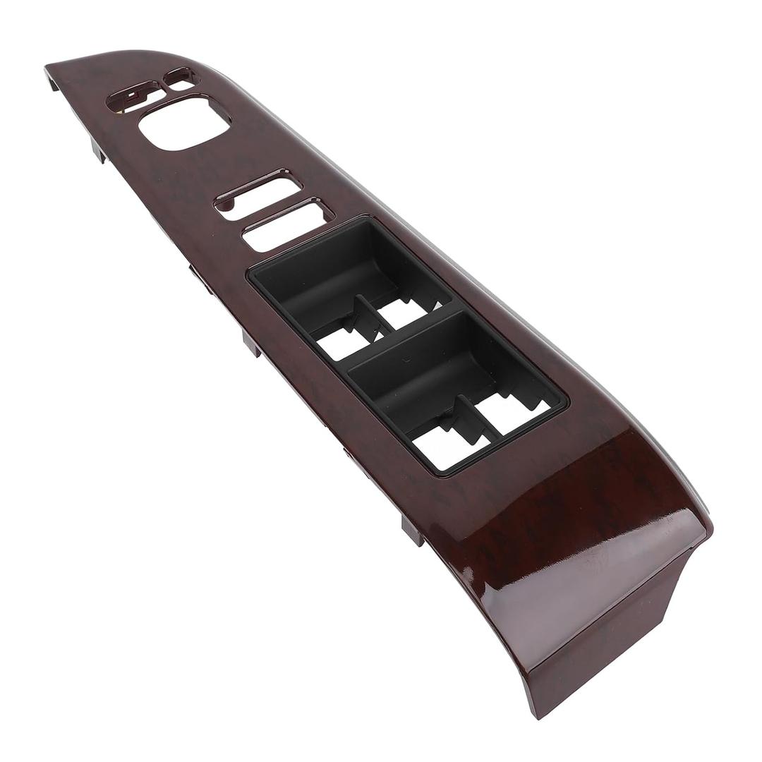 Window Switch Bezel Cover 7423206490E0 Front Left Driver Side Master Power Window Switch Bezel Trim for 7Th 2012 to 2017, 74232-06490 (Redwood)