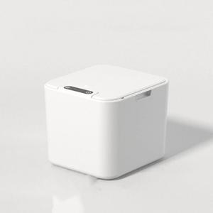 Smart Sensor Trash Can for Kitchen Garbage Tin for Bathroom Family Living Room Cracks Auto Sensing Trash Bin (D)