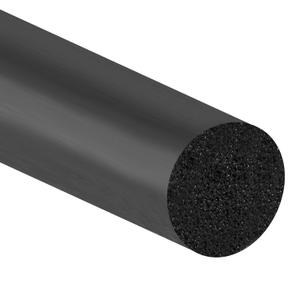 PATIKIL 1 Inch x 3.3 Feet Backer Rod, Foam Rope Caulk Crack Joint Filler Roll Seal Weather Strip for Home Construction, Black