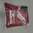 Christmas Stockings, 2 Pcs 18 inches Christmas Stockings, Burlap with Large Plush Cuff Stockings, for Family Holiday Xmas Party Decorations (Red-snowflake and Tree)