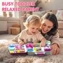 Baby Busy Board for 1-2 Year Old Boy Girl Gift,Musical Toddler Toys for 1+ Year Old,Early Educational Toy for Toddlers 1-3,Birthday Gifts for 1+Year Old Girl, 1 2 Year Old Christmas Toys Gifts