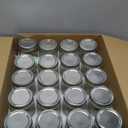 12 oz Glass Mason Jars With Lids 20 Pack,Reusable 350ml Round Canning Jars With Silver Separable Lids for Jam,Fruits Storage,Honey,Beverages and Wedding Favors(12 fl. oz, Set of 20)