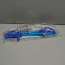 ArtCreativity Light Up Shark Sword for Kids - Set of 2, 15 Inch Dress-Up Toy Sword with Flashing LED Lights - Best Birthday Gift for Boys and Girls Ages 3, 4, 5, 6, 7, 8 (Blue)