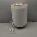 GAMOHOME Towel Warmer Luxury Heated Bucket  Bluetooth Speaker, Ambient Light & Auto Shut Off  Fits Two 40"x70" Towels, Bathrobes, Blankets  Great Gift Idea