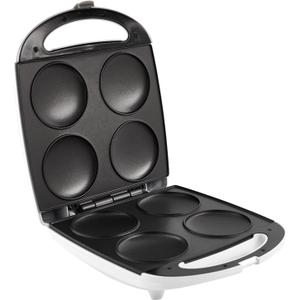 Imusa USA GAU-80300 4 Slot Electric Arepa Maker with Nonstick Surface (1,200-Watts), White