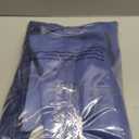 MIUCO Blackout Curtains & Drapes for Bedroom Living Room 84 Inches Long Navy Blue and White Room Darkening Ombre Curtains Rod Pocket & Back Tab Curtains Thermal Insulated Light Blocking 2 Panels Set