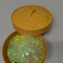 Dumpling Squishies,Glitter Dumpling, Glitter Squishy with Box,Easter Basket Stuffers (White)