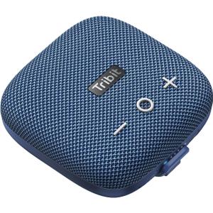 Tribit StormBox Micro 2 Portable Speaker: 90dB Loud Sound Deep Bass IP67 Waterproof Small Speaker Built-in Strap, 12H Playtime for Outdoor Camping Biking, 150ft Range (Pure Blue)