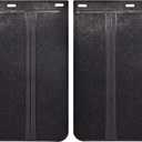 2pcs/Set Universal Heavy Duty Rubber Mud Flaps Car Pickup SUV Vans minivans Light Trucks RVs SUVs Semi-Truck Motor Home 4x4 4WD Off-Road Splash Guards Mudflaps Mudguards Dirty Traps 15x12