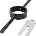 Universal Motorcycle Fork Spring Compressor Tool Kit Works with Most Upside Down Streetbike & Motorcycle Forks