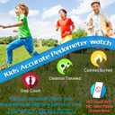 Kids' Digital Sport Pedometer Watch for Boys Girls,Waterproof, Fitness Tracker Watch, with Vibrating Alarm & Calendar, for Children, Teens, Students