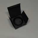 Normcore 54mm Magnetic Dosing Funnel V2 - Espresso Coffee Dosing Ring - 18mm Anodized Aluminum with 8 Neodymium Magnets Fits 54mm Breville Portafilter (Black)