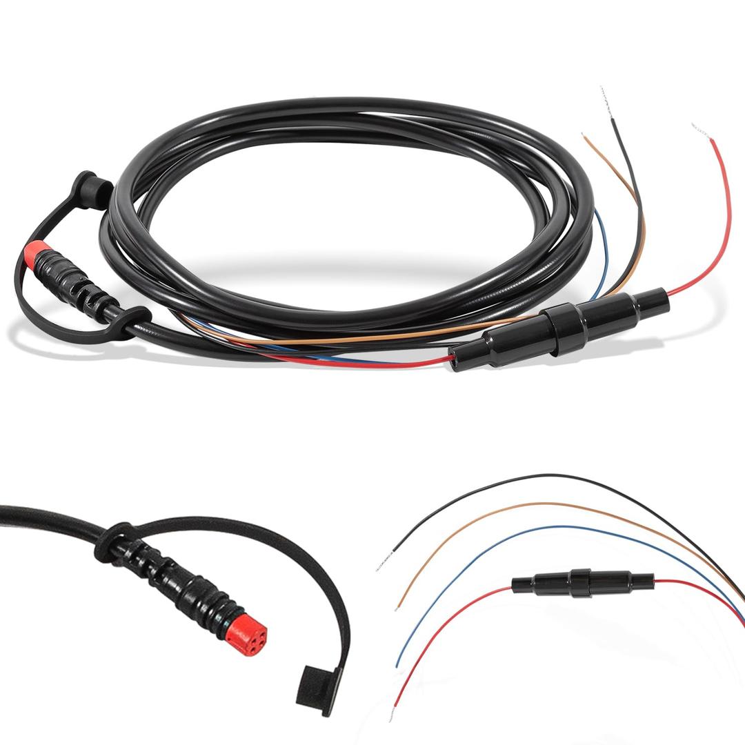 010-12199-04 Power/Data Cable 4-Pin Replaces for Garmin Striker Echo, Striker Plus, Striker Vivid, Striker 4, Fishfinder, Echomap