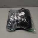 Women's 50s Vintage Petticoat Half Slip Tutu Underskirt 25.59" Crinoline Rockabilly (Black, L)
