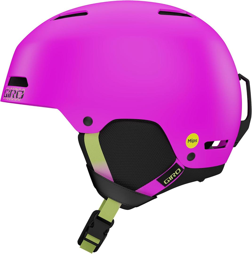 Giro Ledge MIPS Ski Helmet - Snowboard Helmet for Men, Women & Youth (Medium, Matte Purple Shelter)