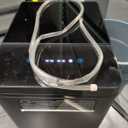 ecozy 2" Clear Ice Ball Maker with CrystalFlux Technology, 4 pcs in 40 Mins, 144 pcs/Day, Sphere Ice Maker with Enhanced Insulation, Automatic Water Supply, Self-Cleaning for Whiskey & Bourbon (Matte Black)