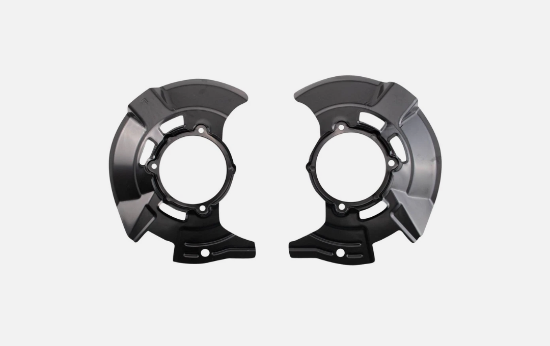 TRQ Front Brake Dust Shield Set Fits 2011-2014 Hyundai Sonata