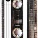 FAteam Case for Galaxy S21 5G Shockproof Scratchproof with TPU Soft Bumper Retro Cassette Tape Case Compatible with Samsung Galaxy S21 5G