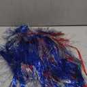 xo, Fetti Red, Silver + Blue Layered Fringe Banner - 6 Ft. | 4th of July Decorations, Western Party Decorations, Patriotic Birthday Party Decor, Cowboy Backdrop, Summer BBQ Sign