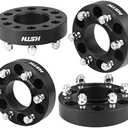 HISH 6 Lug 6x135 Wheel Spacers for F150 2015-2022,1.5in Thick Wheel Spacers 14x1.5 Studs & 87.1 mm Hub Bore Compatible with F150,Expedition,Navigator,Package of 4