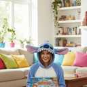 Adult Onesie Animal Pajamays Sleepwear Christmas Costumes Unisex One Piece Cosplay Suit for Women and Men (M)