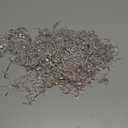 MTLEE Rhinestone Fringe Belt Beaded Ribbon Diamond Tassel Chain for Jeans Clothing Accessories DIY Decoration(2 Yard,Silver, AB Color)