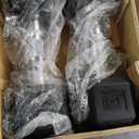 OLIXIS Hex Dumbbells Rubber Coated Hand Weight Set, 60LBS Sets, 2x5LBS, 2x10LBS and 2x 15LBS