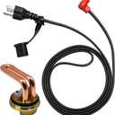 Engine Block Heater 1000W 120V 3100-130 Fits for 2001-2015 GMC 6.6L V8 Duramax Diesel Models 40mm Port