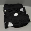 wegreeco Washable Female Dog Diapers Highly Absorbent Reusable Diapers for Dog in Heat Dog Period Diapers, 3 Pack (Black,X-Large (X-Large (17.5"-27" Waist))