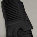 24-Inch Kitchen Sink Splash Guard Mat | 7 Slope for Fast Self-Draining | Snap-Lock Design | Universal & Cuttable Silicone Faucet Mat (Black) (24" x 5.5")