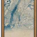 20x40 Classic Gold Picture Frame - Single Frame, 20 x 40 Ornate Vintage Poster Frame for Wall Decor & Gallery Walls